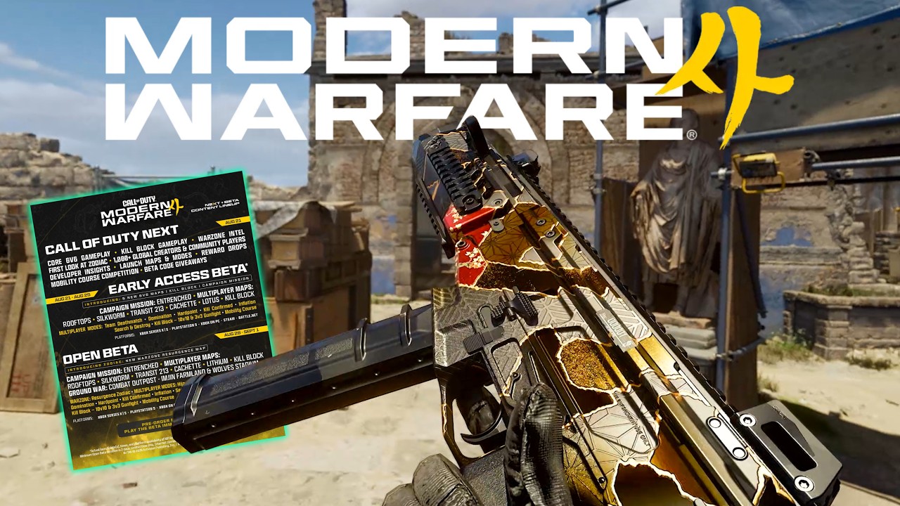 Modern Warfare 4 Beta MASSIVE New Details! Maps, Campaign, and More!