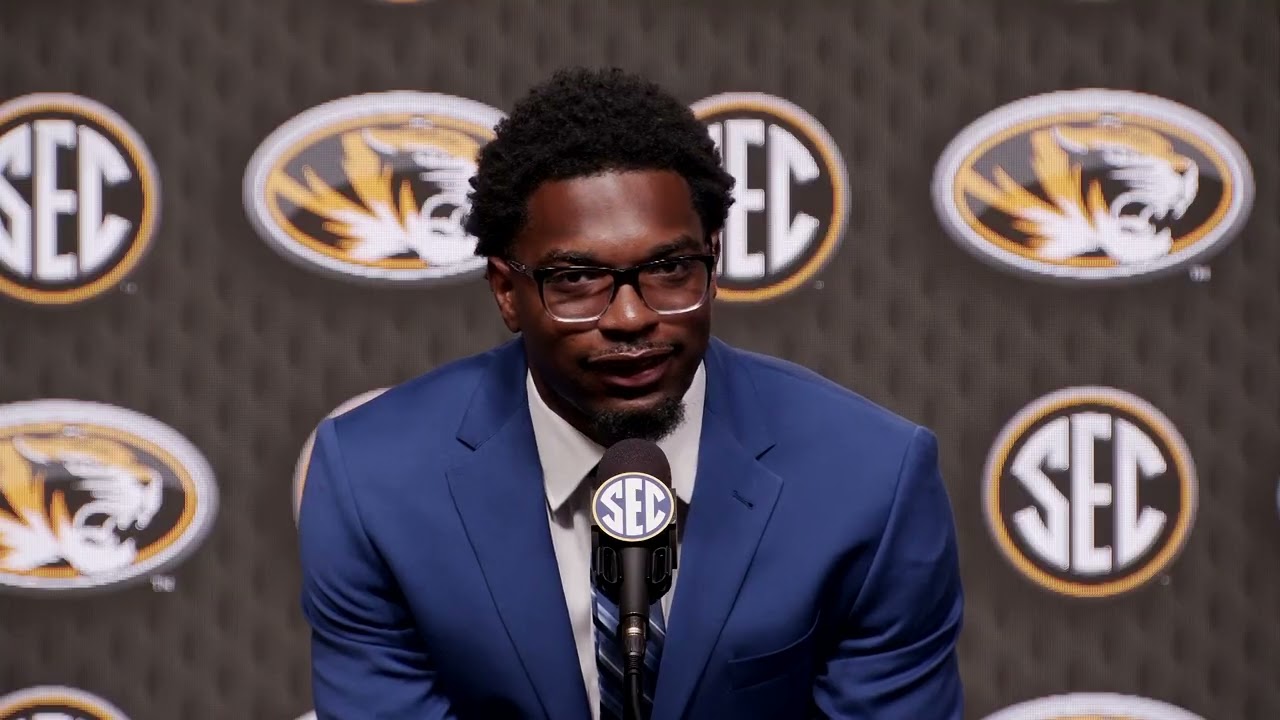 Mizzou STAR Daylan Carnell at SEC Media Days