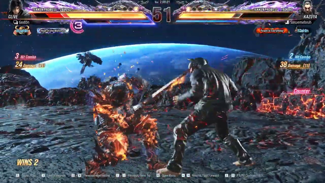 TEKKEN 8 Ranked Match – Clive vs Kazuya (INSANE Close Finish!)