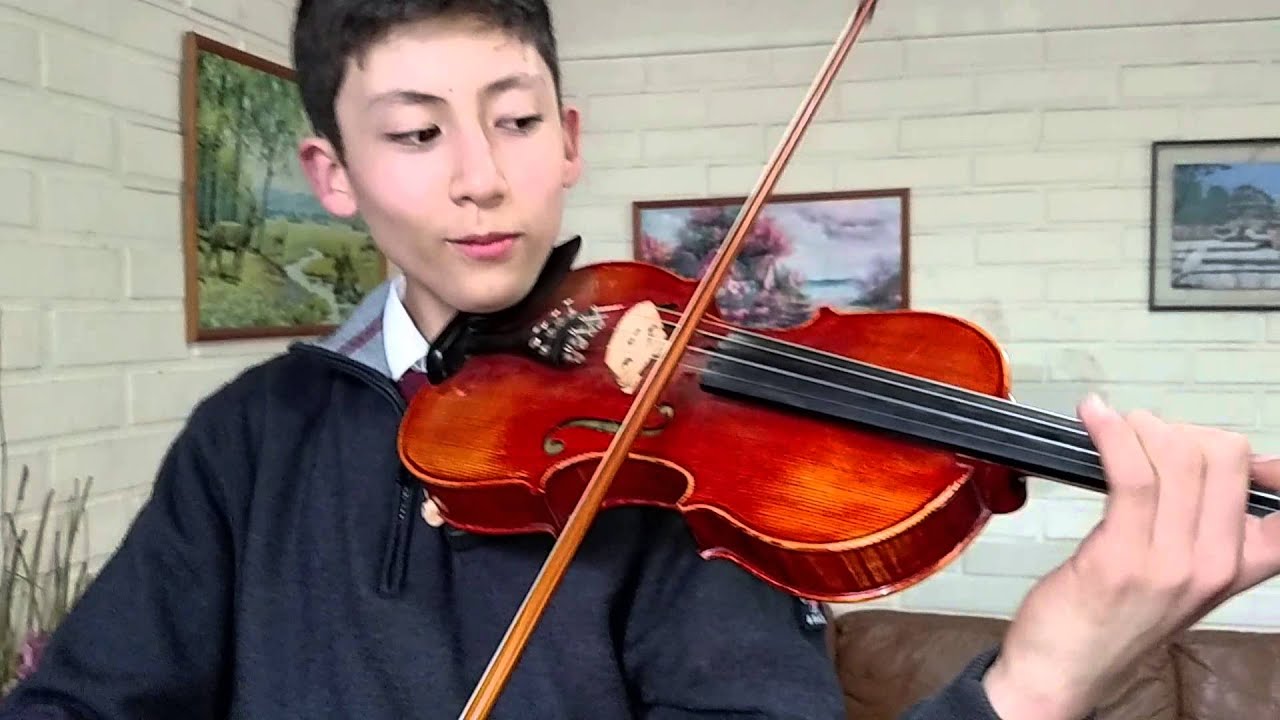 Himno Nacional de CHILE violin