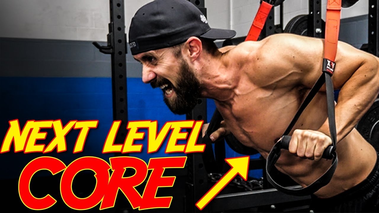 TOP 5 ADVANCED CORE Exercises with a Suspension Strap / Strong, RIPPED Abs