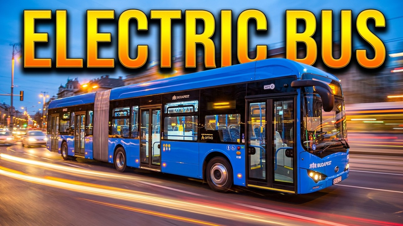 BYD in Budapest #byd #bus #busz #bkk #krisztianarany #budapest #arriva 