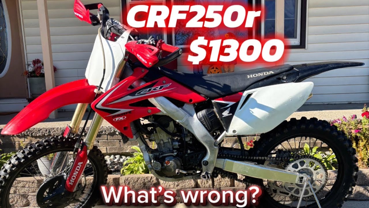 I Found a CRF250R for $1300… Here’s What’s REALLY Wrong!
