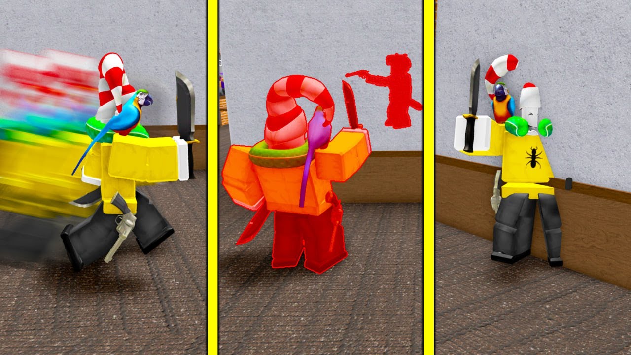 Using EVERY HACK in Murder Mystery 2!