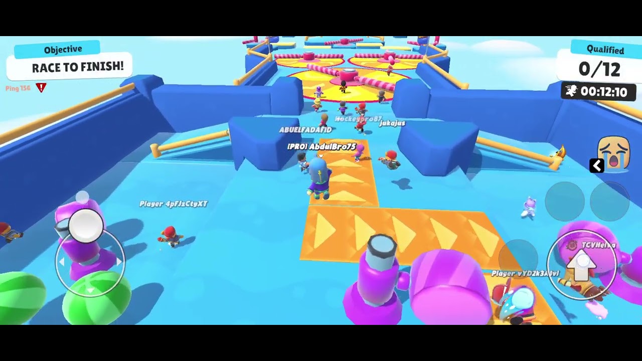 Playing Stumble Guys; i have grinded off camera for 3 or 4 days😢  | Abdul Gaming |