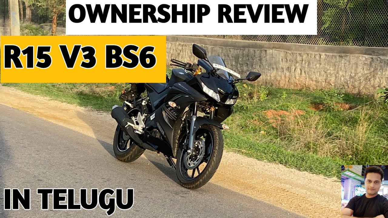 YAMAHA R15 V3, BS6 Review || No Wrist Pain & No Back Pain  In TELUGU