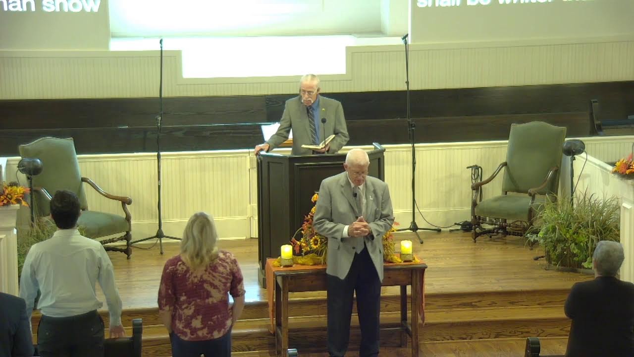 10-19-25 Marlow Baptist Church, Temptation