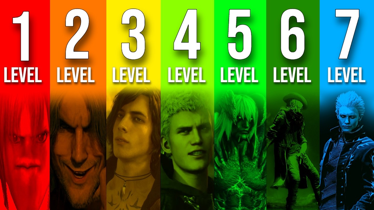 7 уровней для игрока в Devil May Cry 5