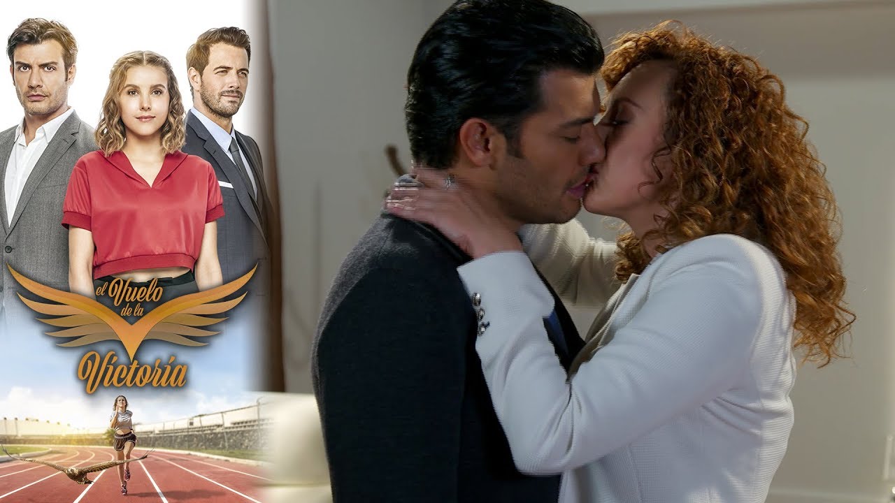 Maritza le roba un beso a Raúl | El vuelo de la victoria -Televisa