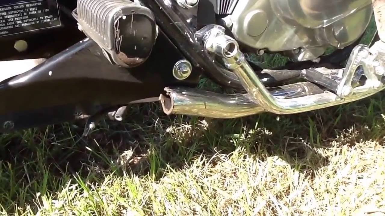 Honda Rebel 250 Straight Piped (Sound Test)