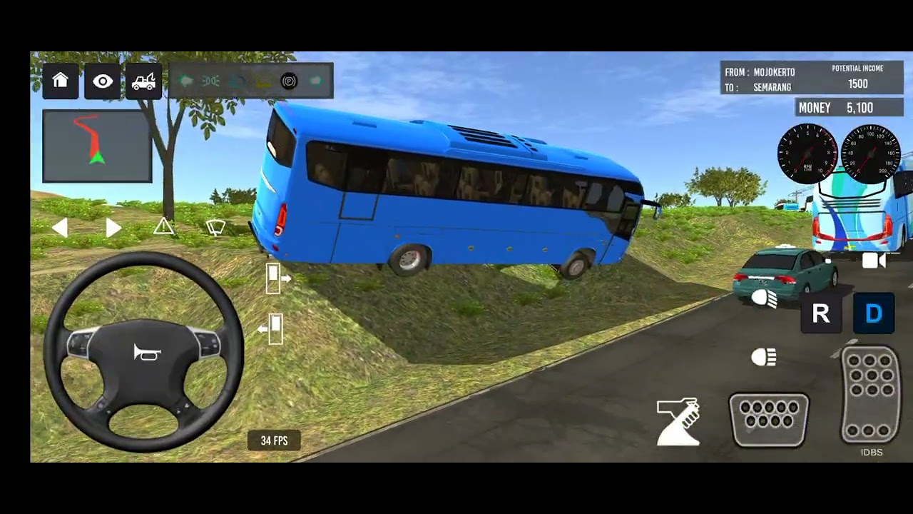 Bus offroading and popular game||akkefact|| please 