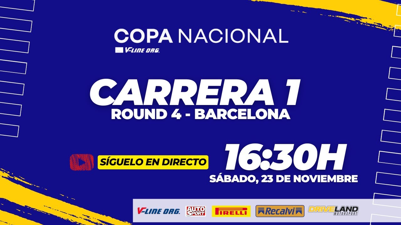 🔴  CARRERA 1 - Copa Nacional 2024 BARCELONA