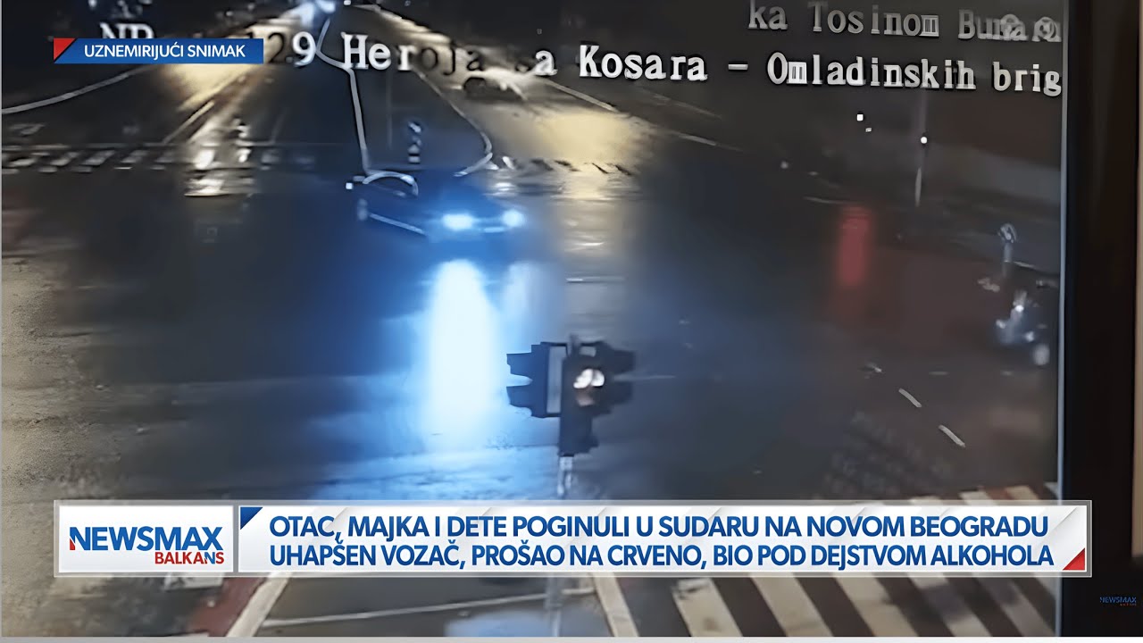 Tročlana porodica poginula u saobraćajnoj nesreći kod kule 