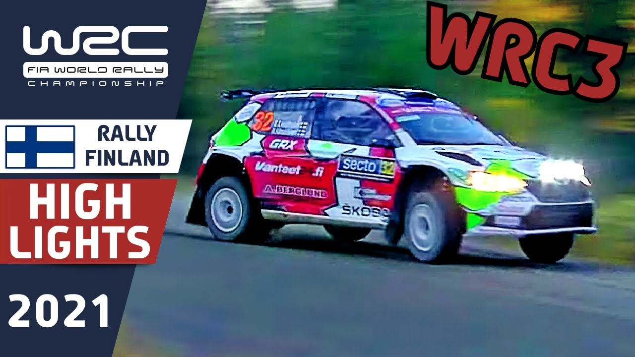 WRC3 Rally Highlights : WRC Secto Rally Finland 2021