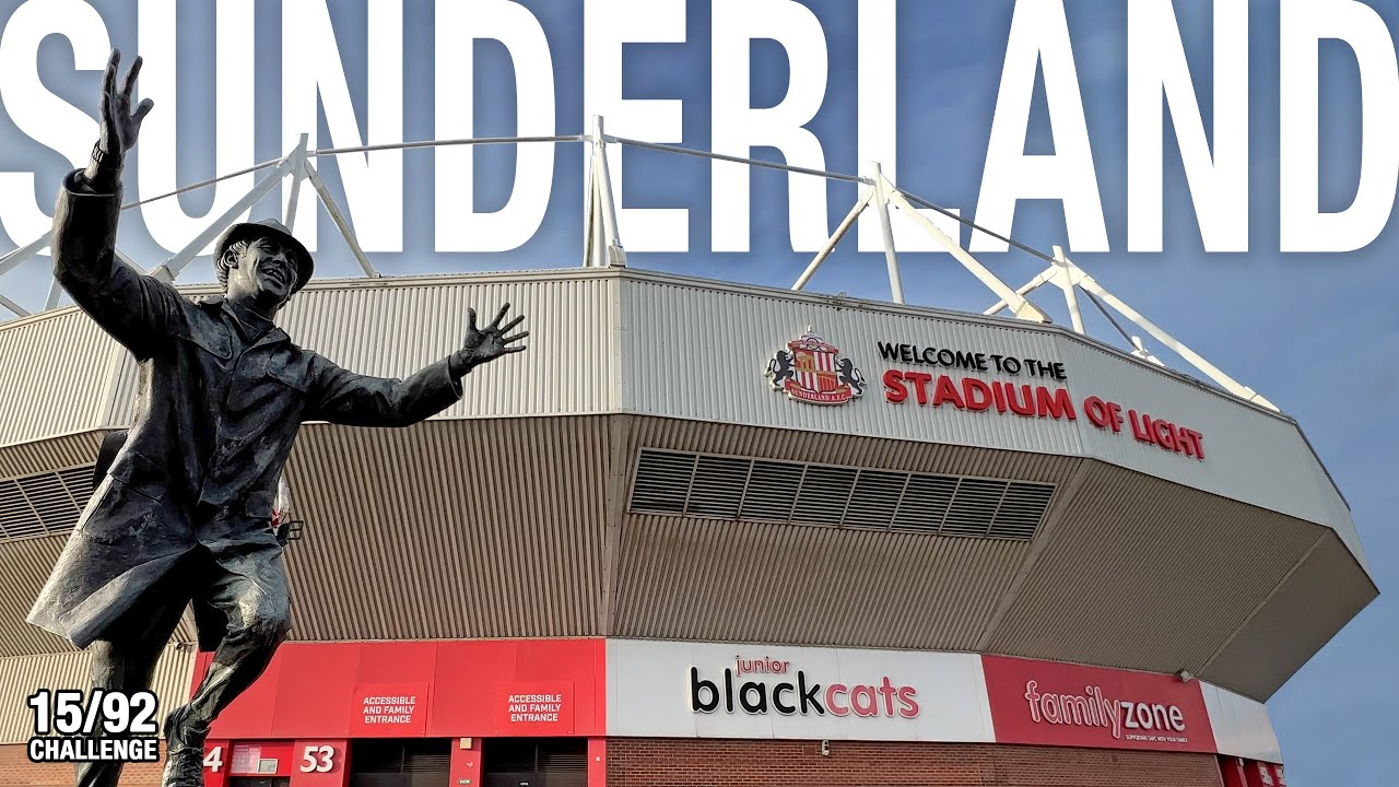 STADIUM OF LIGHT - SUNDERLAND - EL RETO DE LOS 92