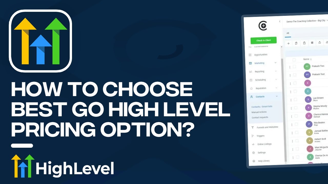 GoHighLevel Pricing Option - How to Choose Best Pricing With GoHighLevel