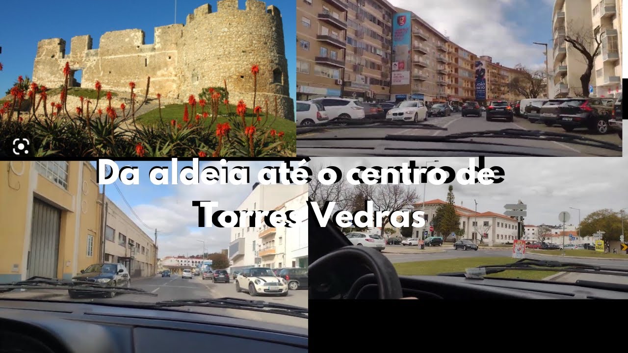 Aldeia em Portugal - Caminho da nossa casa até o centro de Torres Vedras Pt.