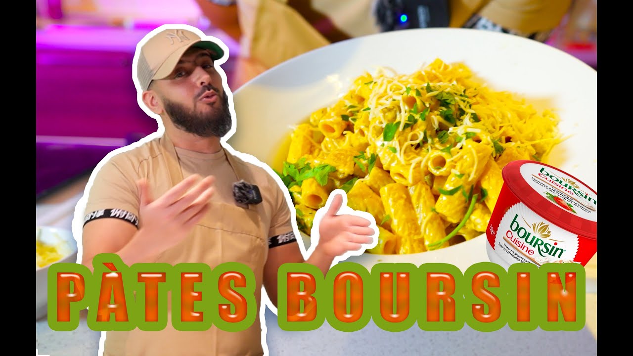 Recette : P&Acirc;TES AUX POULET BOURSIN