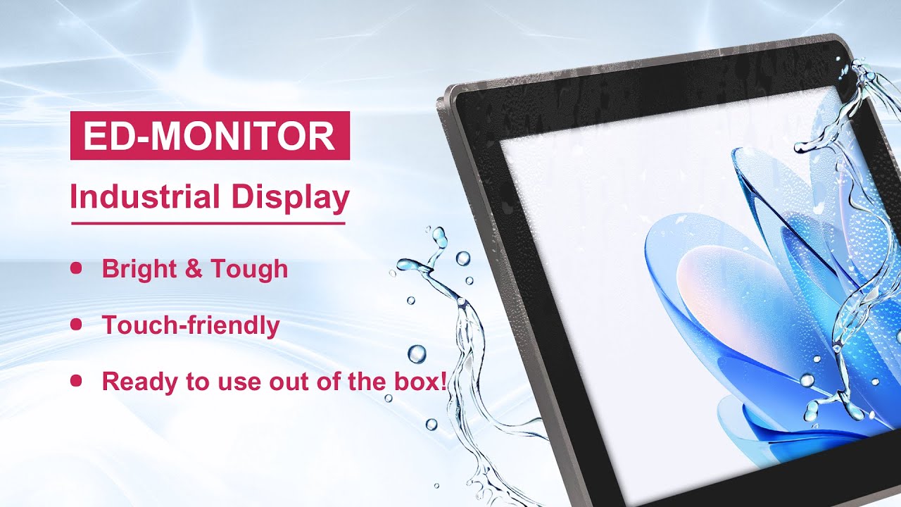 Introducing ED-MONITOR: Industrial Display Redefined 🎥