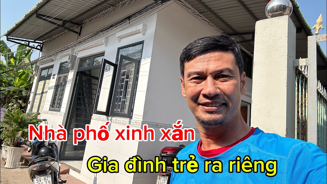 Cần Đước- Nhà phố 3.5m#7m - nhà mới đẹp giá rẻ tại kCN Cầu Tràm
