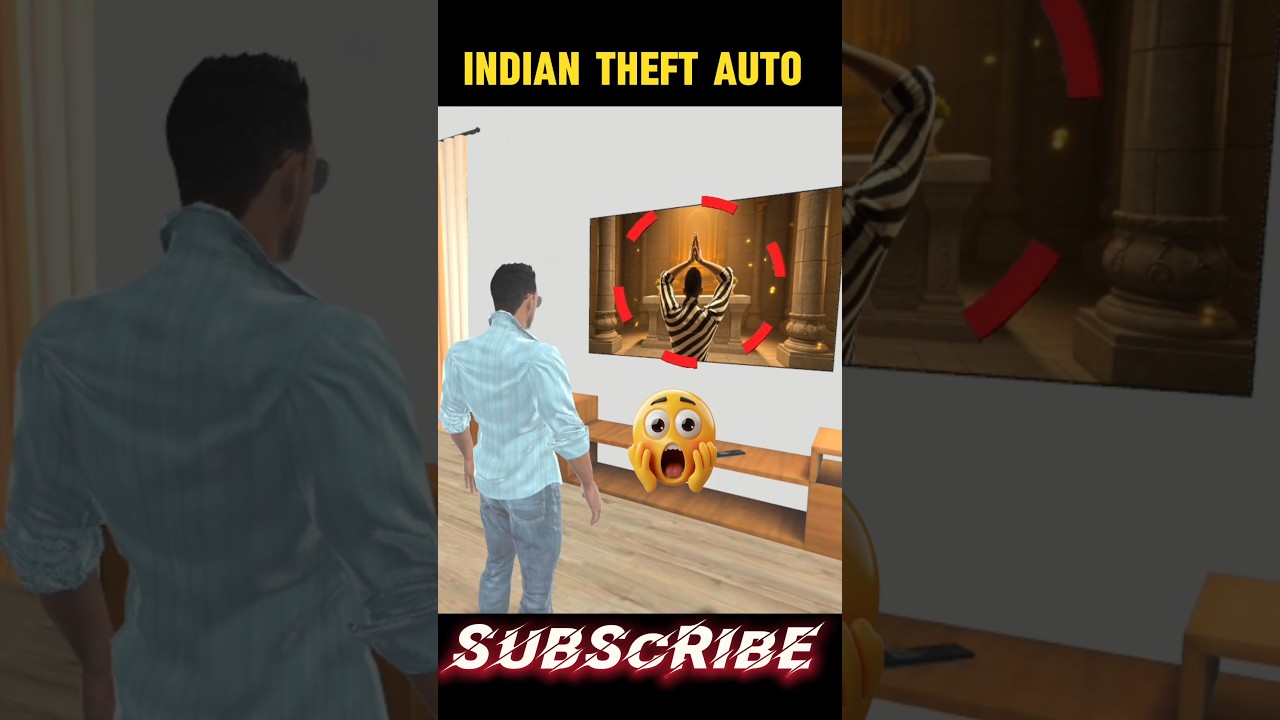 Temple going challenge in Indian theft auto #shorts #gta #gaming #indiantheftauto