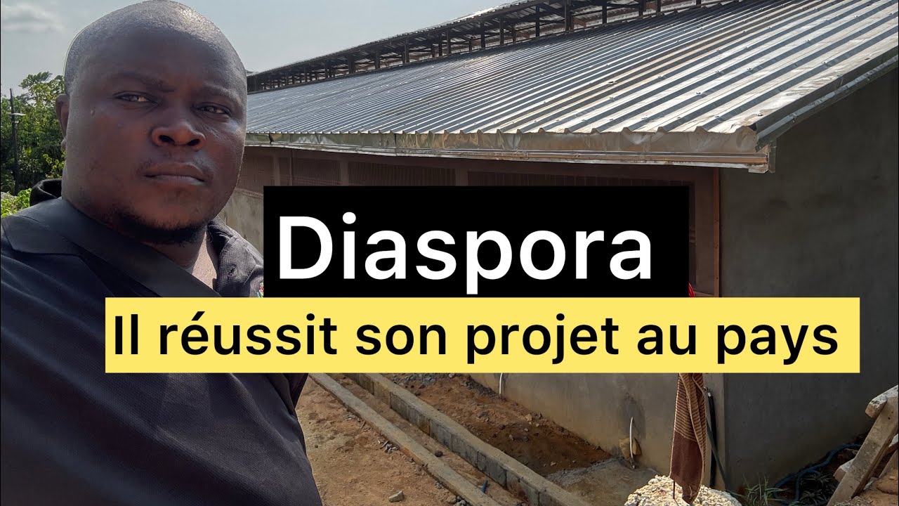 Diaspora il réussit sont projet de porciculture au pays