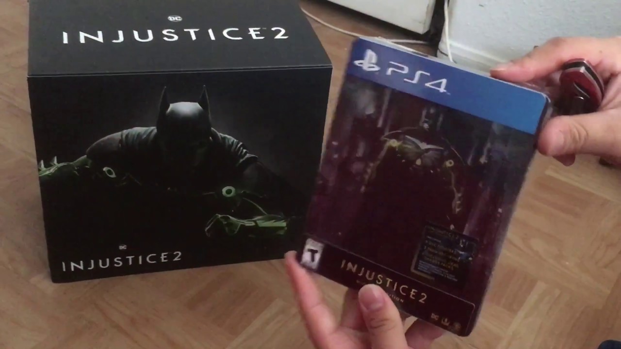 Injustice 2 the versus collection BATMAN and BRAINIAC STATUE UNBOXING