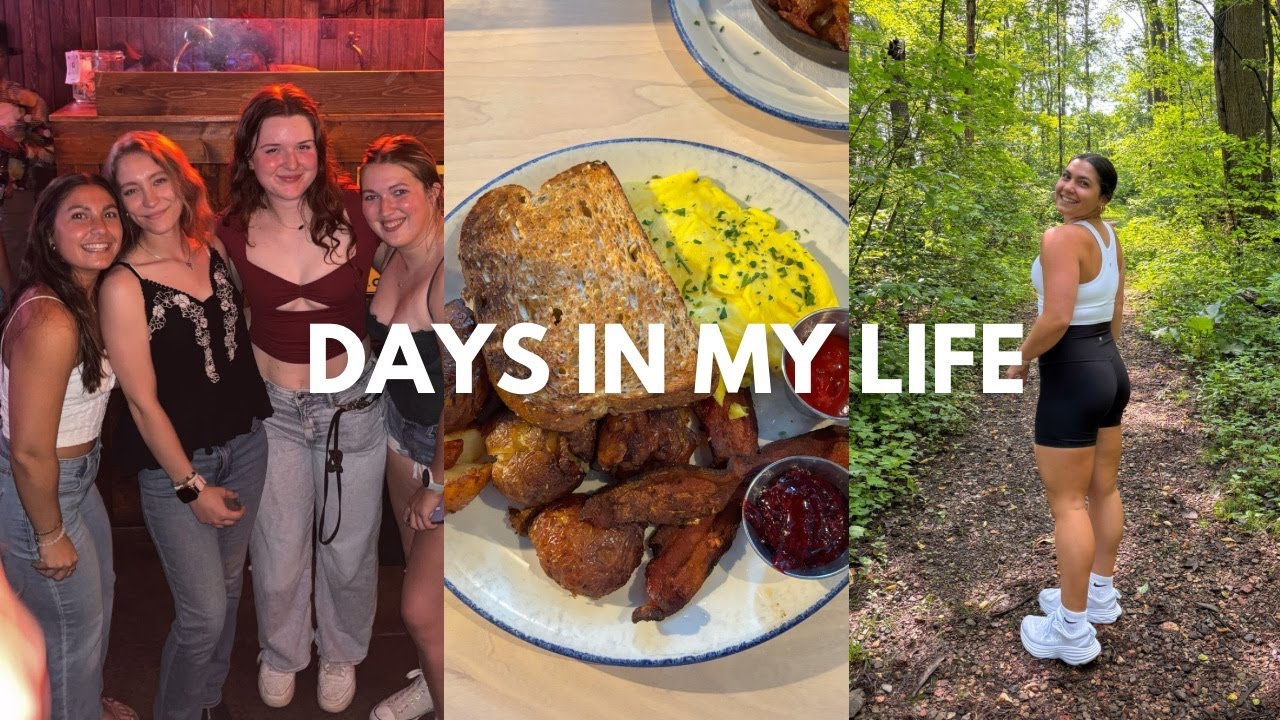 a few days in my life | hiking, serving, friends