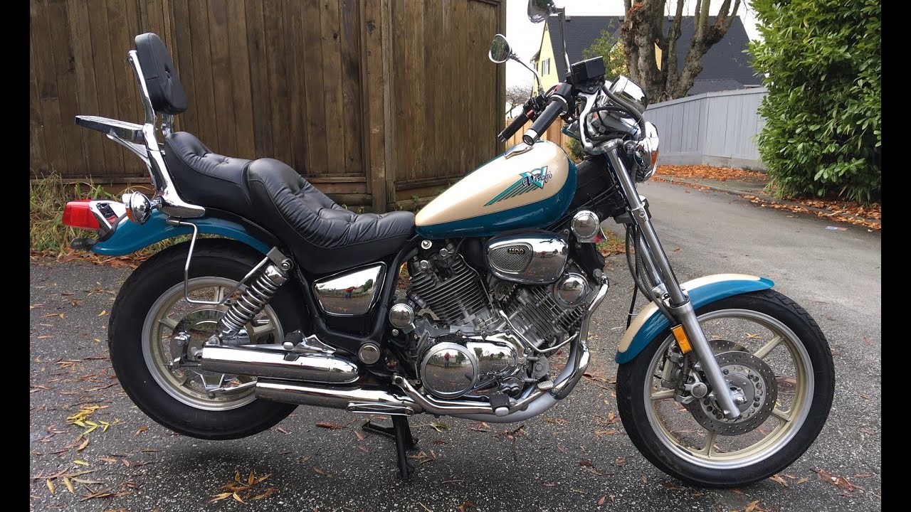 1997 Yamaha Virago XV1100 fork seal replacement and oil refill