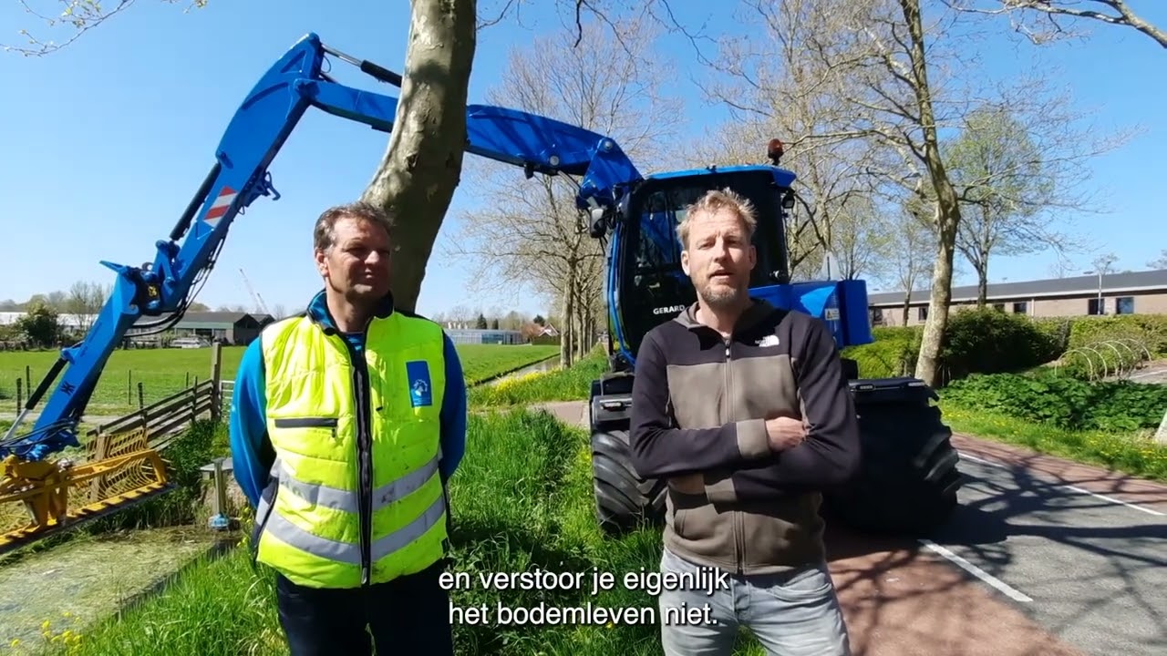 Visvriendelijk sloten maaien
