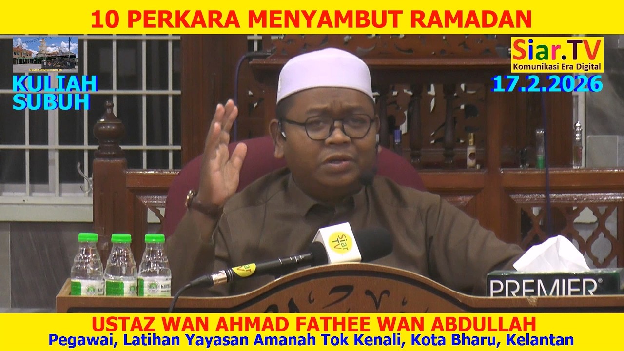 Ustaz Fathee - 10 Perkara Menyambut Ramadan