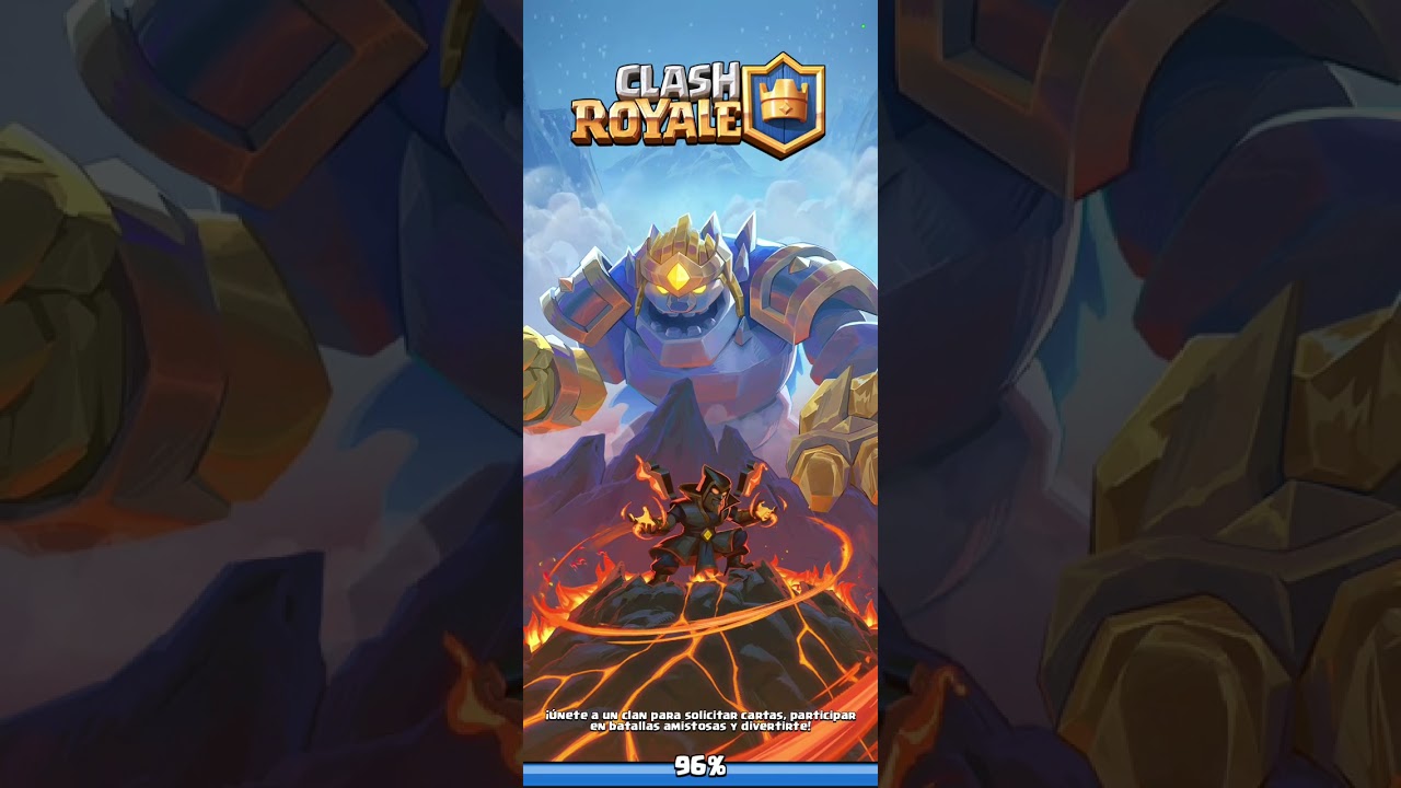 Jugando clash royale :D