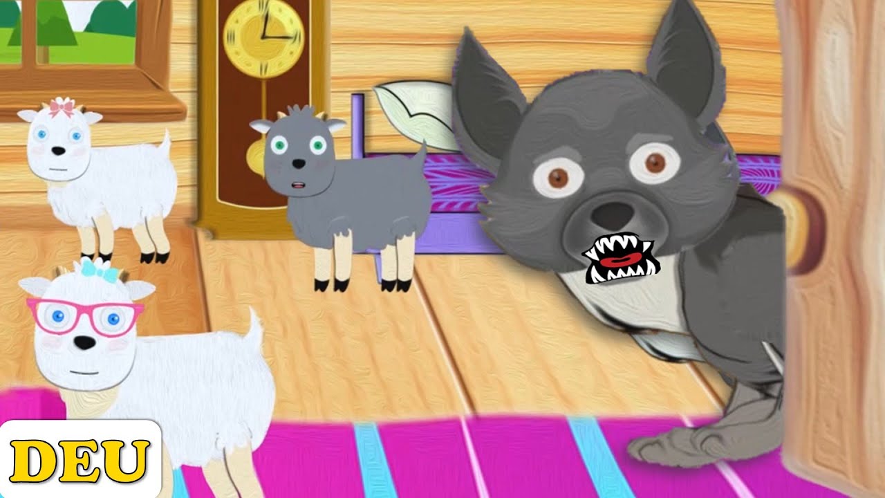 Der Wolf und Die Sieben Gei&szlig;lein | M&auml;rchen f&uuml;r Kinder