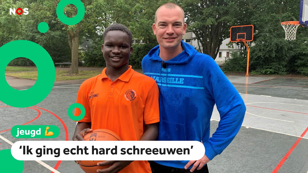 Kerfalla (12) gaat viral met basketbal-video's