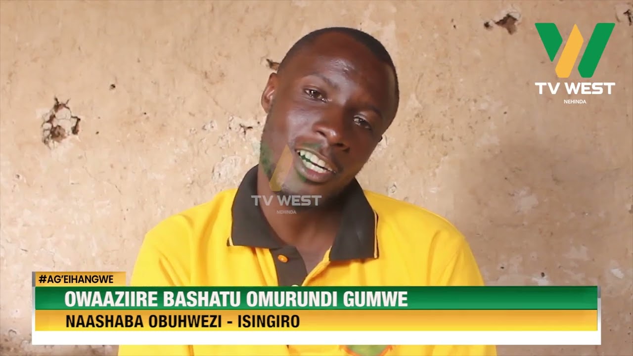AGEIHANGWE: Owaaziire bashatu omurundi gumwe naashaba obuhwezi.