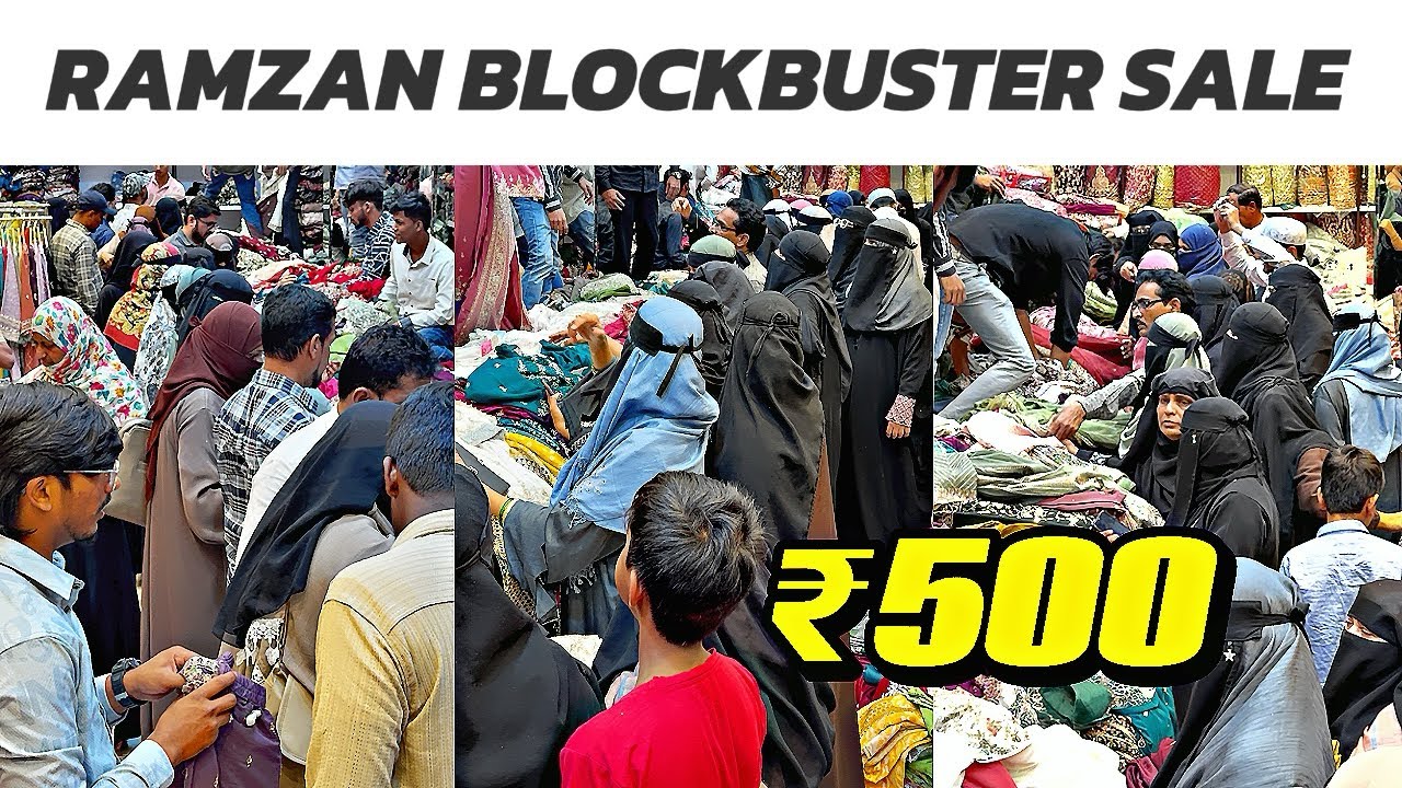 ✨Ramzan Blockbuster Successful Sale ✨ at YS Textile Wholesale Madina Market 3rd Floor  Hyderabad