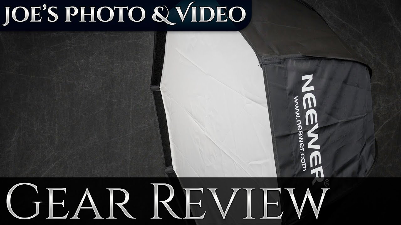 Neewer 32 Inch Octagonal Speedlite Umbrella Softbox - Gear Review