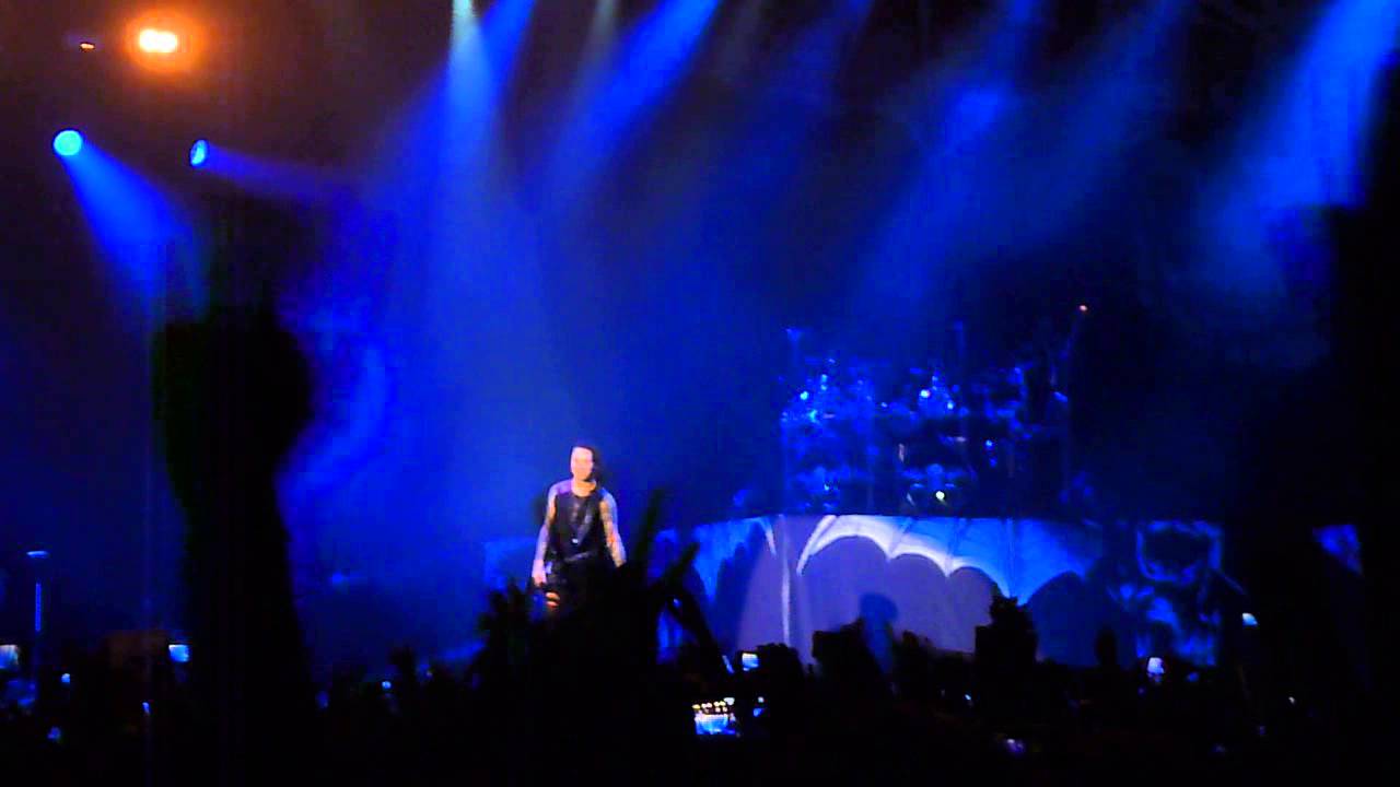 Syn Gates guitar solo at @Palacio de los Deportes Mexico 25-03-14