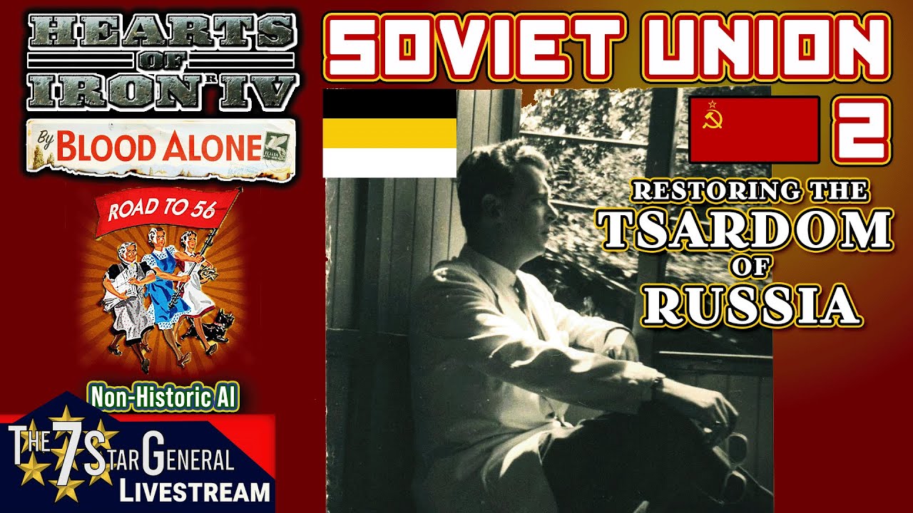 USSR | Hearts of Iron IV Road to 56 | Livestream 2