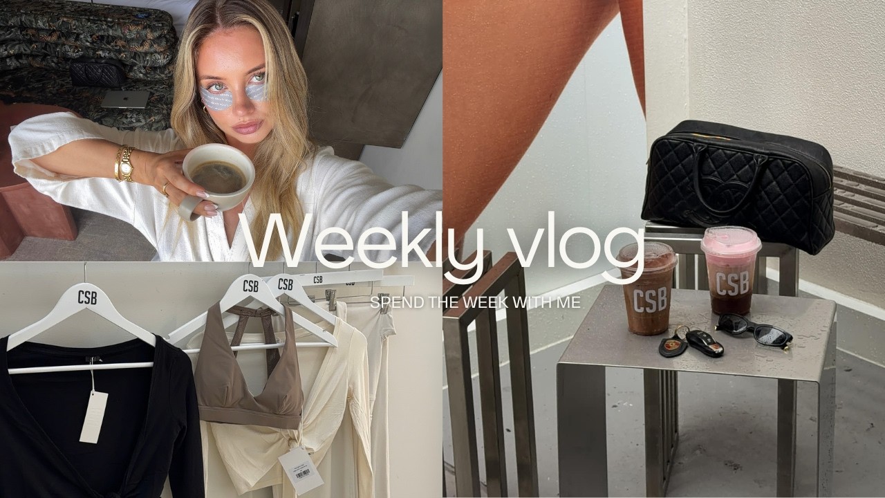 Spend the week with me: CSB event, weekend getaway, & girls night