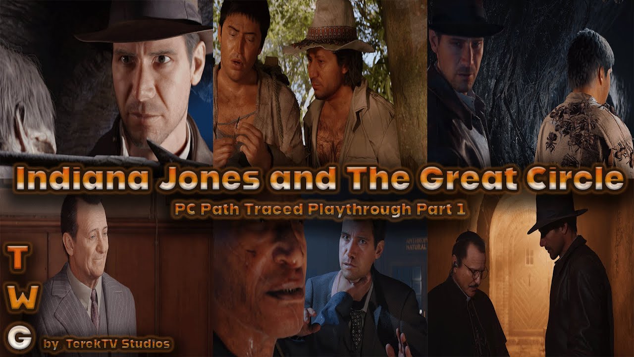 Indiana Jones and The Great Circle - A Stolen Artifact ( PC Path Tracing Playthrough Part 1 )