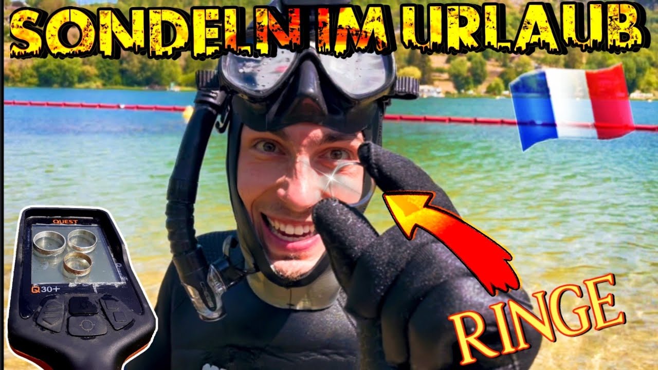 💍Schatzsuche Unterwasser Damit habe ich nicht gerechnet! Marcneto mit Metalldetektor in Frankreich