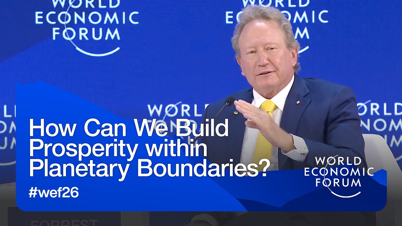 How Can We Build Prosperity within Planetary Boundaries? | World Economic Forum Annual Meeting 2026