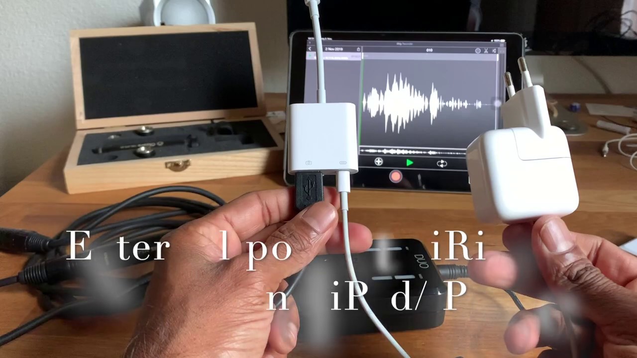 Alternative to iRig PowerBridge, 😃 APPLE Lightning to USB 3 Camera Adapter