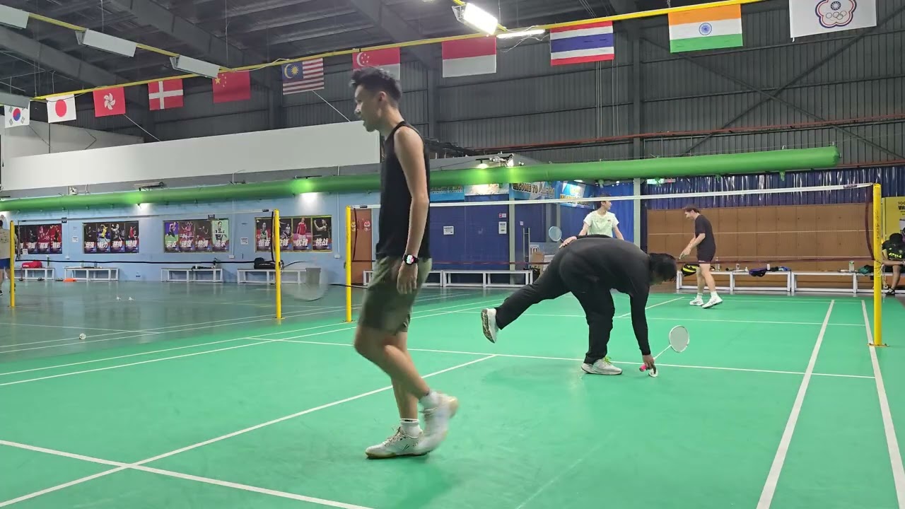 #734 badminton video [4k60fps]