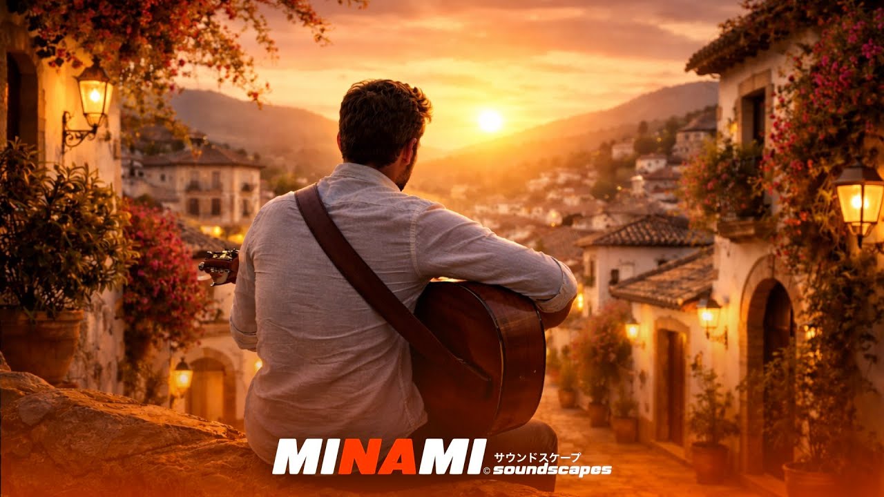 Guitarra Española Inspiradora - Peaceful Traditional Folk Music at Sunset - MINAMI Soundscapes