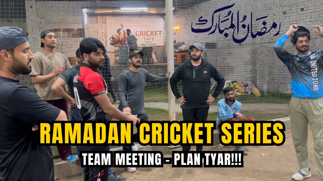 Ramadan Indoor Cricket 2026 Ka Plan Tyar Ho Gya ✌ | Joshilay Vs Shahzaib 11 | Night Cricket Pakistan