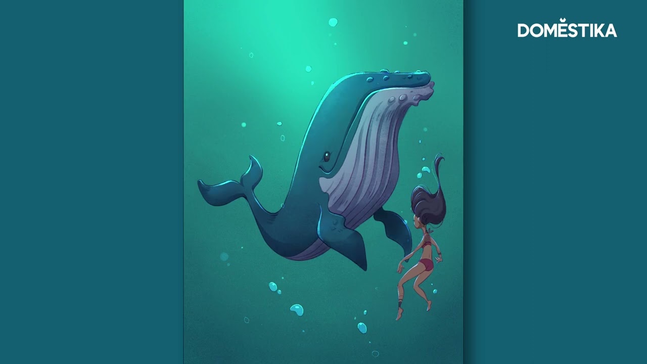 lllustrating World Ocean Day with Procreate - Julia Koerner's Timelapse | Domestika English