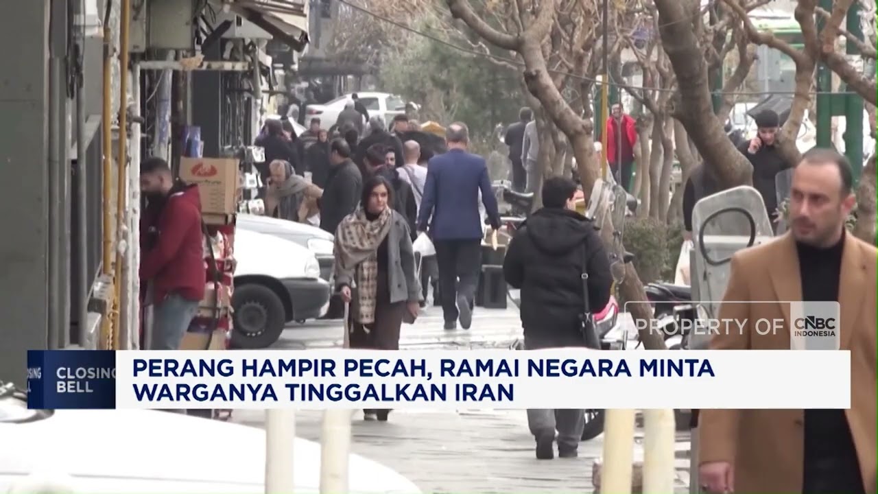 Perang Hampir Pecah, Ramai Negara Minta Warganya Tinggalkan Iran