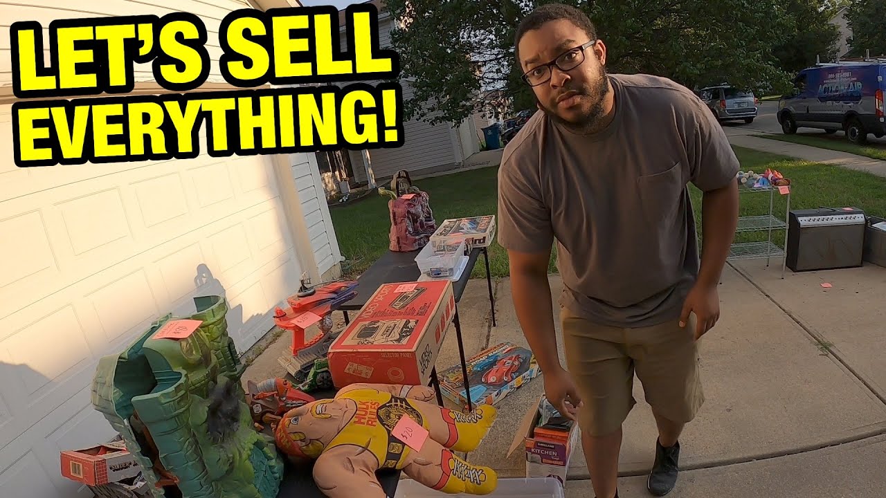 MY YARD SALE WAS CHAOS!